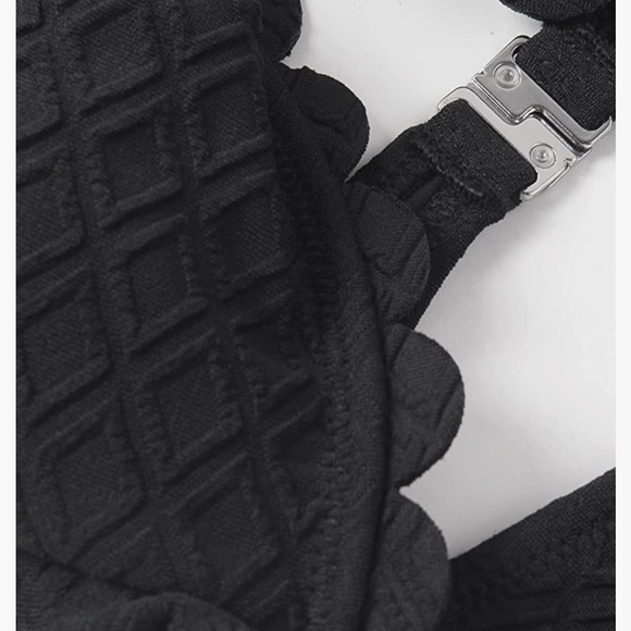 Cupshe Black One Piece NWT S - Picture 4 of 8